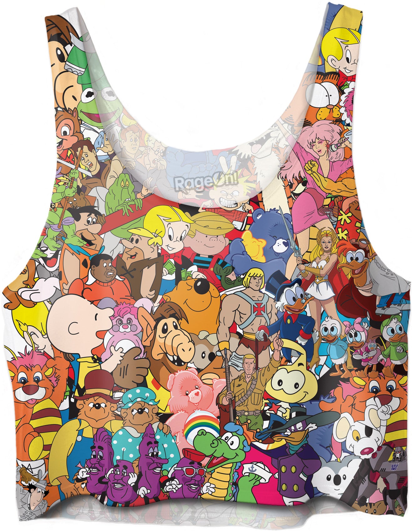 Totally 80's Crop Top