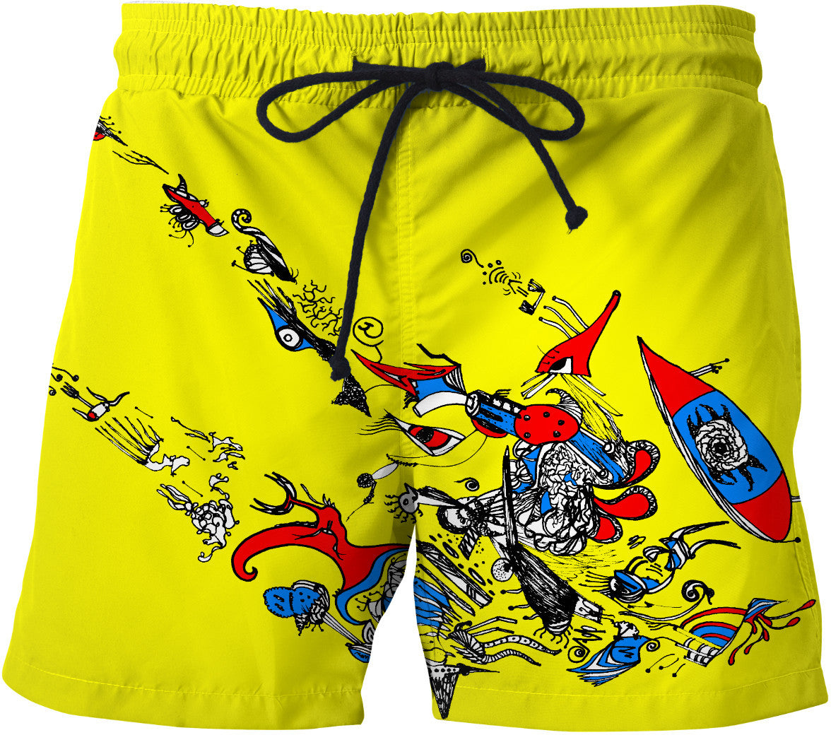 Blowing Away Swim Shirts