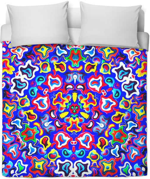 Fractal Fruit Duvet Cover Set