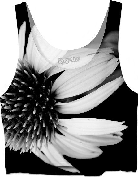 Cone Flower Crop Top