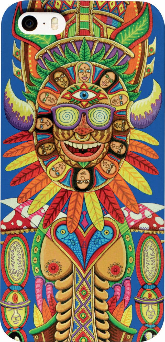 Traveling Angel Blue Phone Case