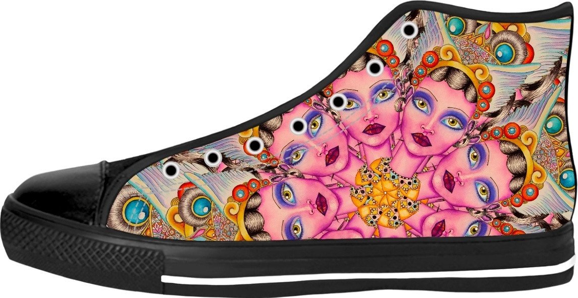 One Night in Bangkok High Top Shoes