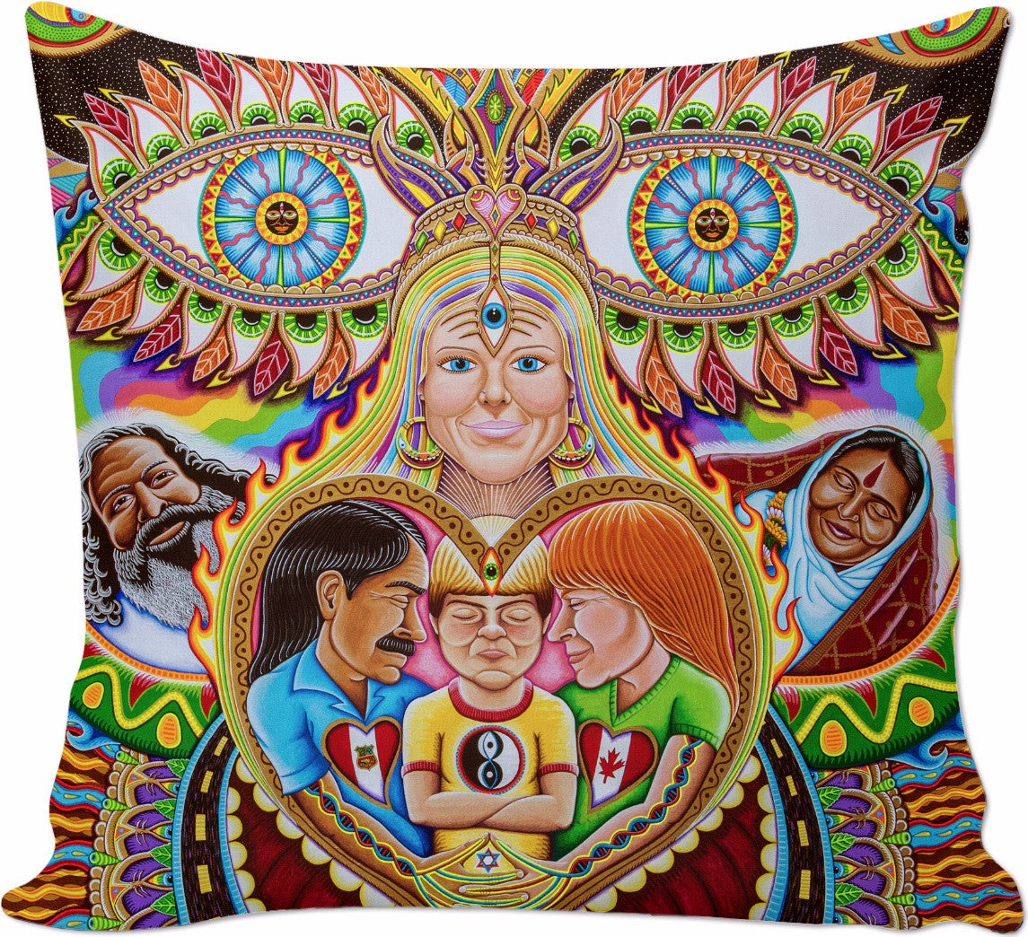 God of Healing Couch Pillow