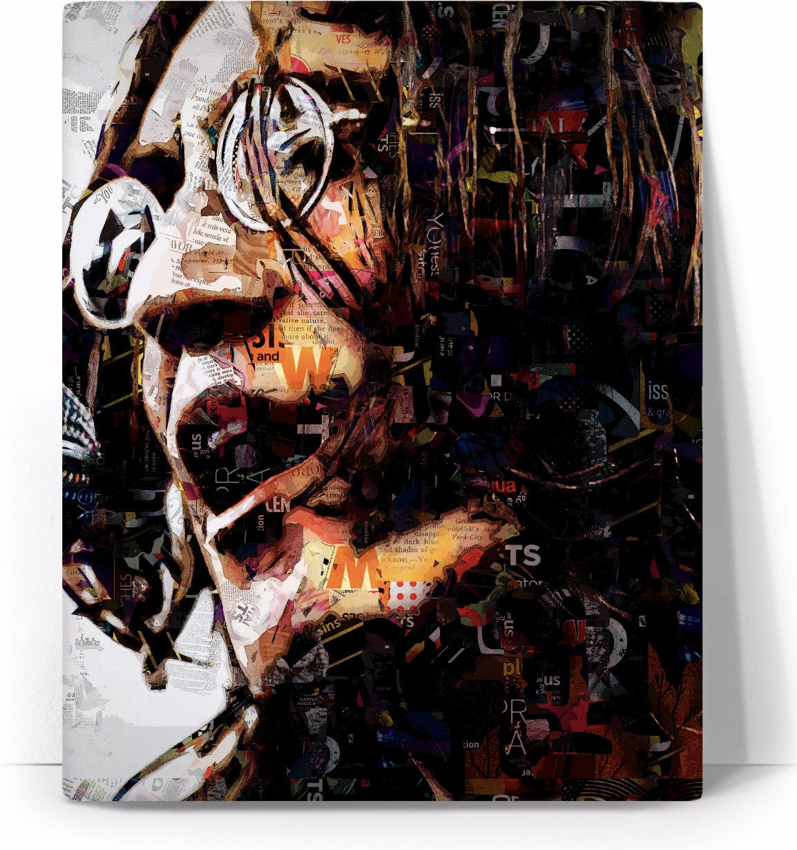 Lennon Collage Canvas