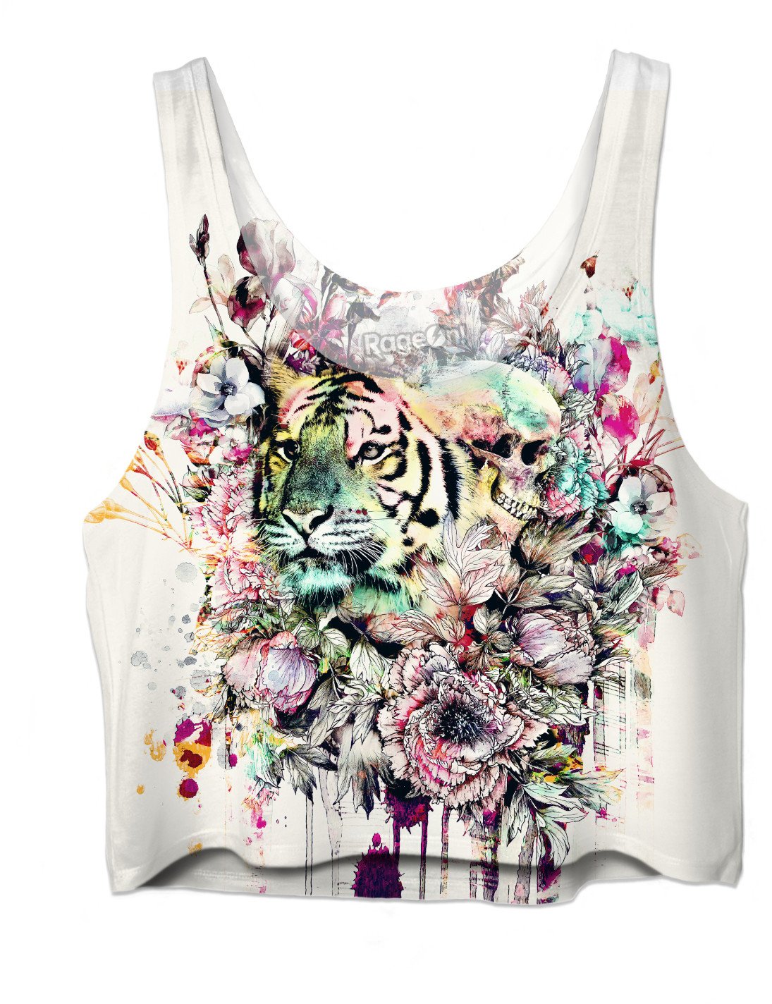 Interpretation of a dream - Tiger Crop Top