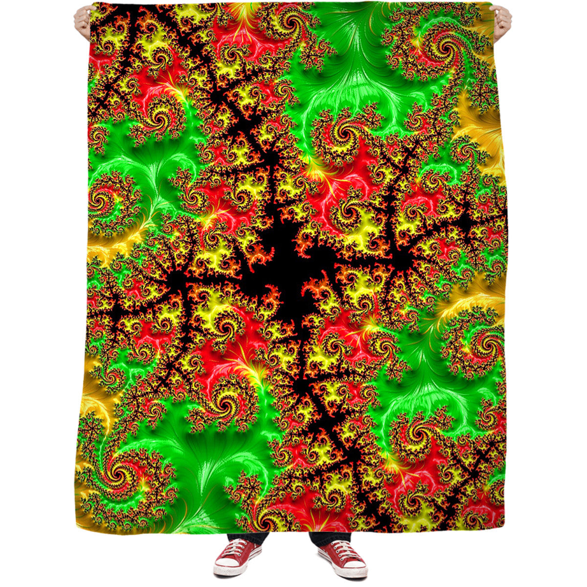 Wacky Watermelon Fleece Blanket