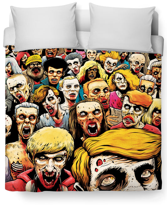 Zombies at the Mall Duvet Cover Set