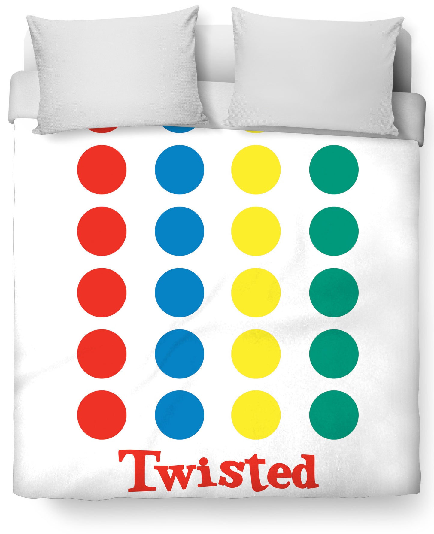 Twisted Twister Party Duvet Cover Set