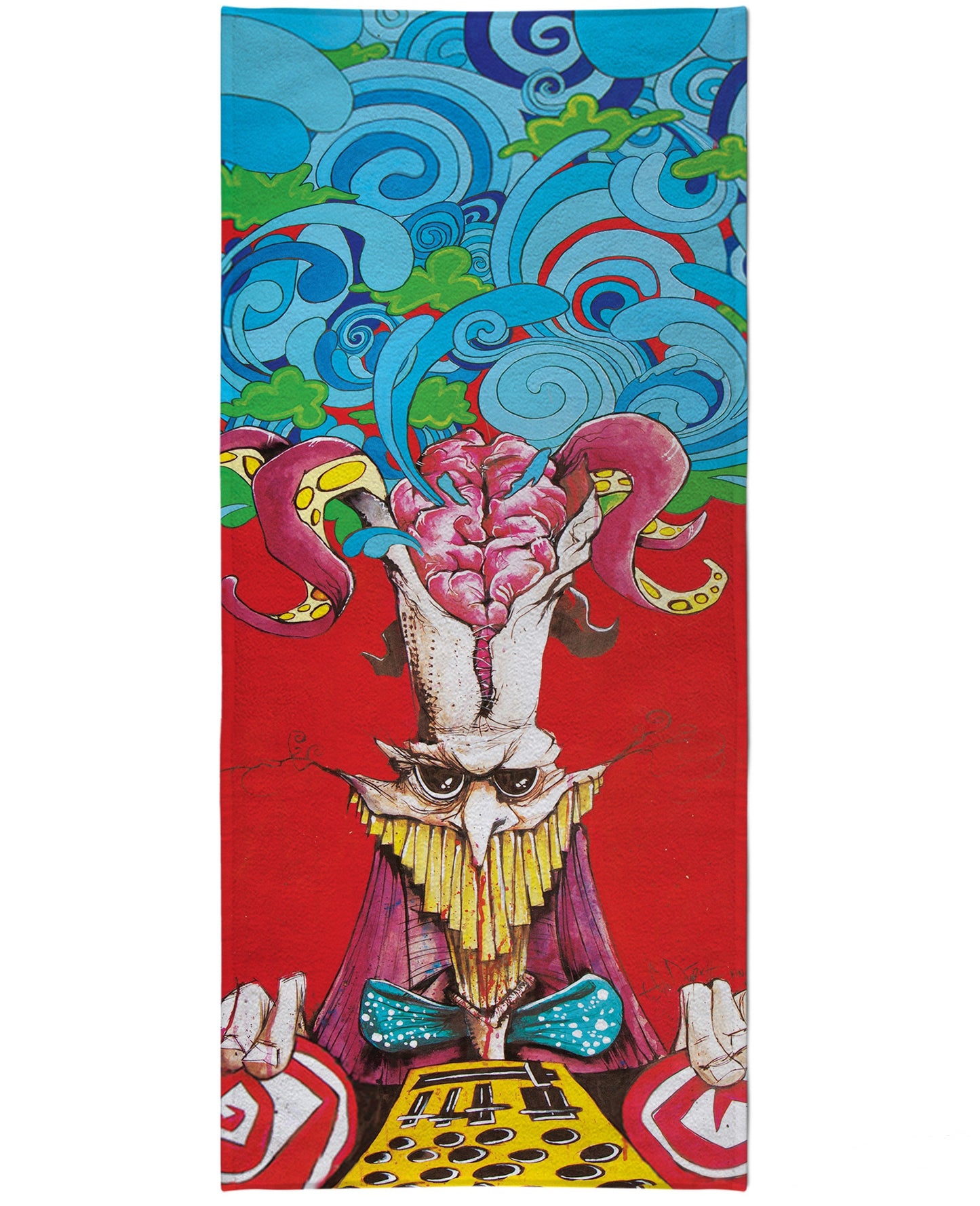Corpus Collosum Beach Towel