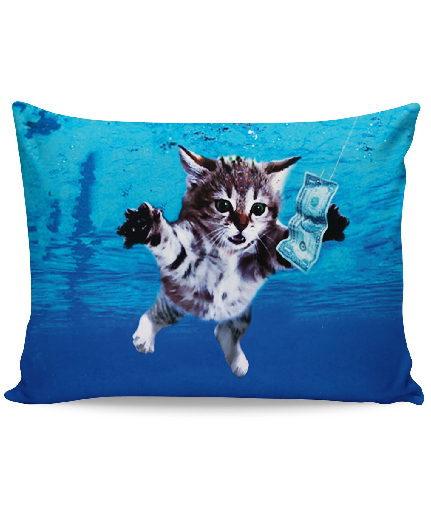 Cat Cobain Pillow Case