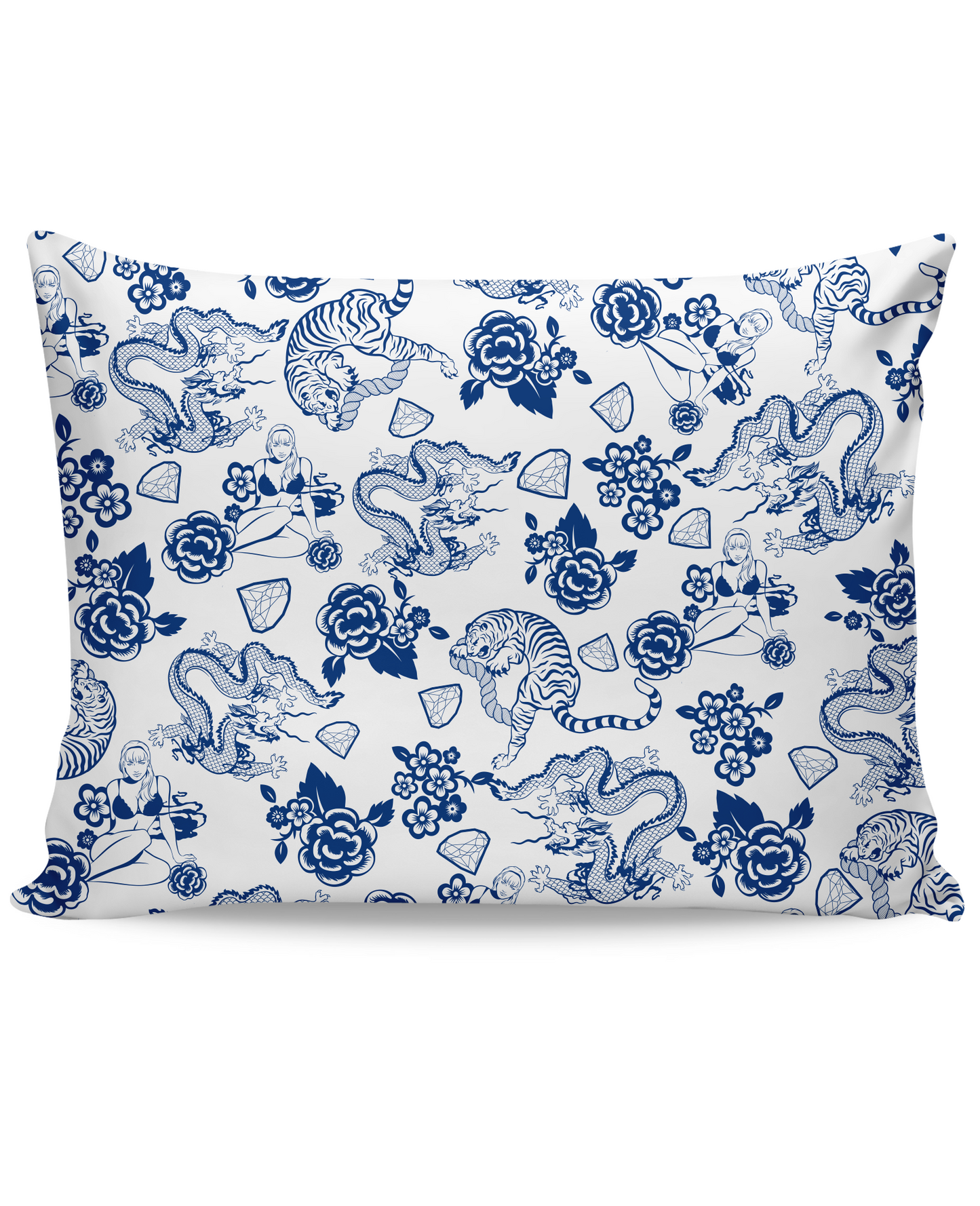 Fine China Pillow Case