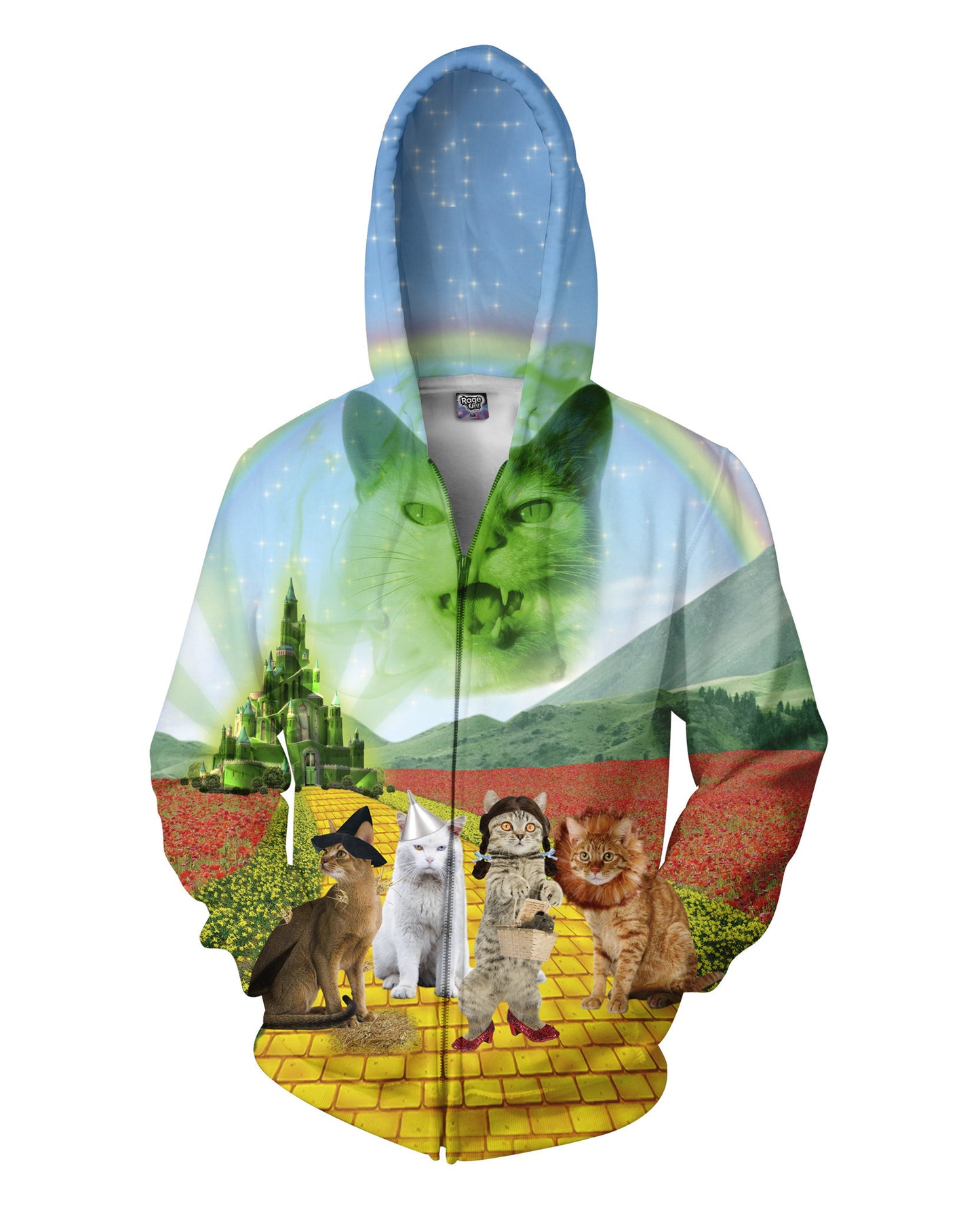 Wizard of Paws Zip-Up Hoodie