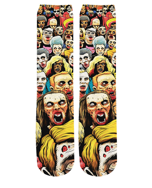Zombies at the Mall Knee High Socks