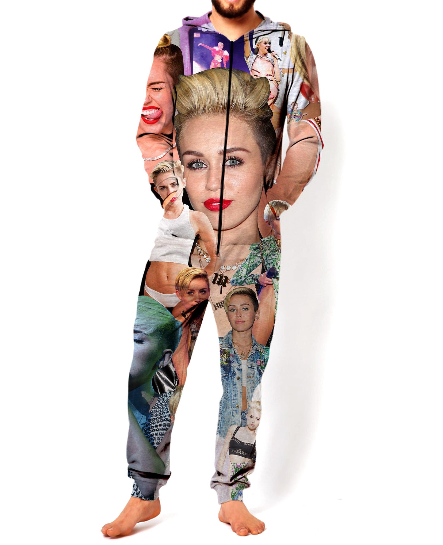 Perez Hilton Miley Cyrus Paparazzi Jumpsuit Onesie