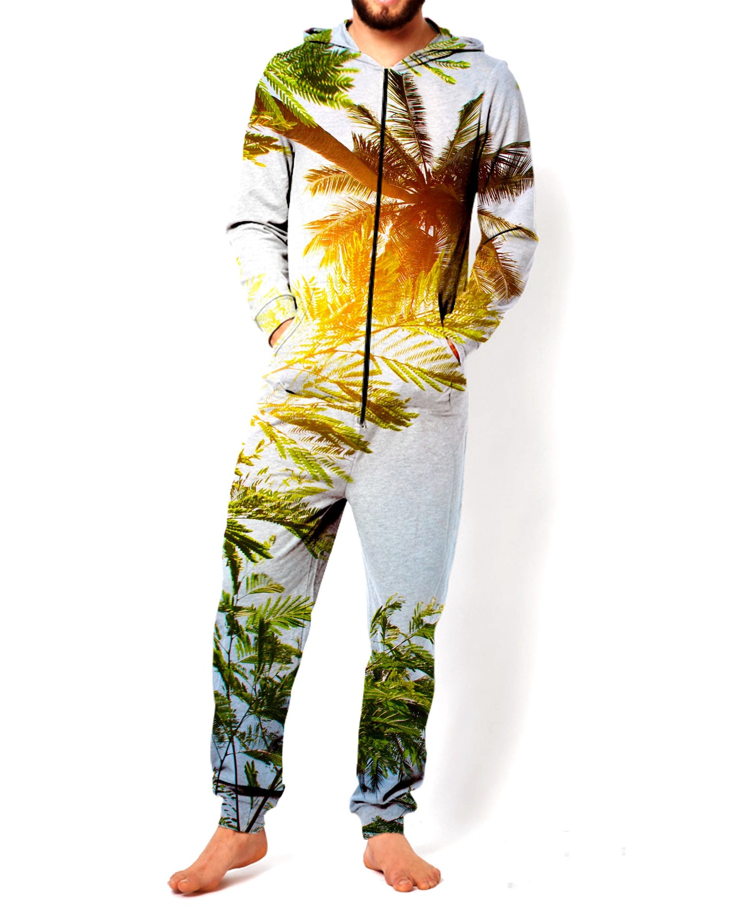 Palm Trees Jumpsuit Onesie