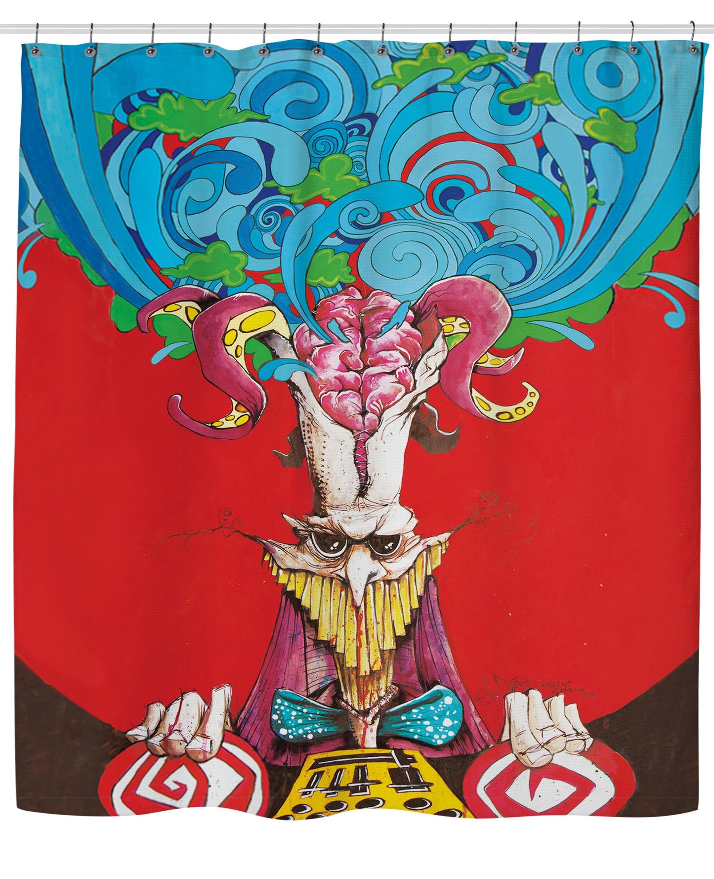 Corpus Collosum Shower Curtain