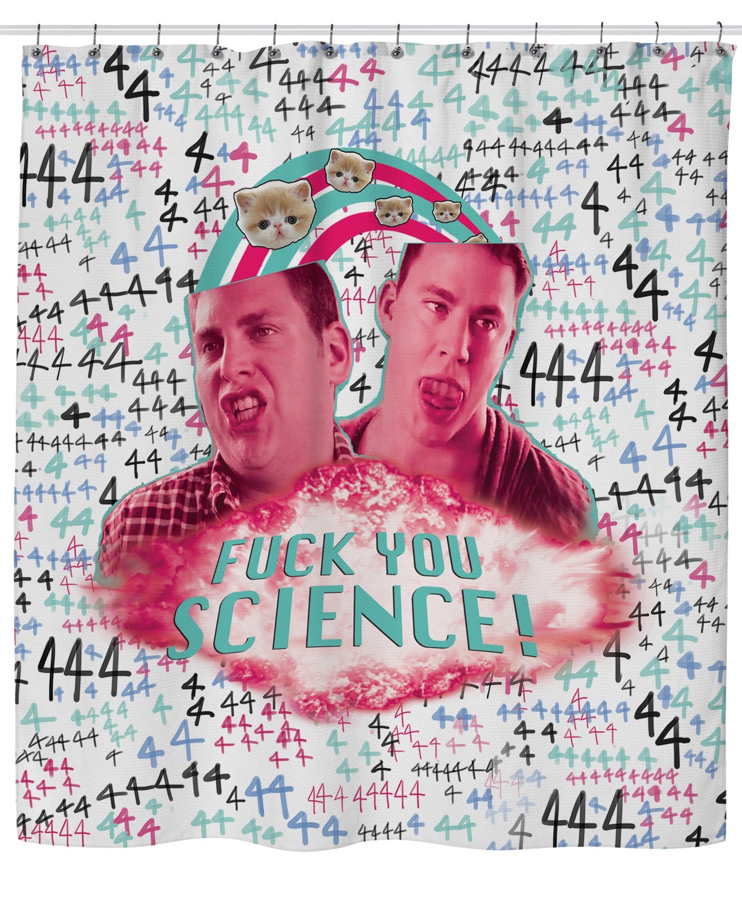 Fuck You Science Shower Curtain