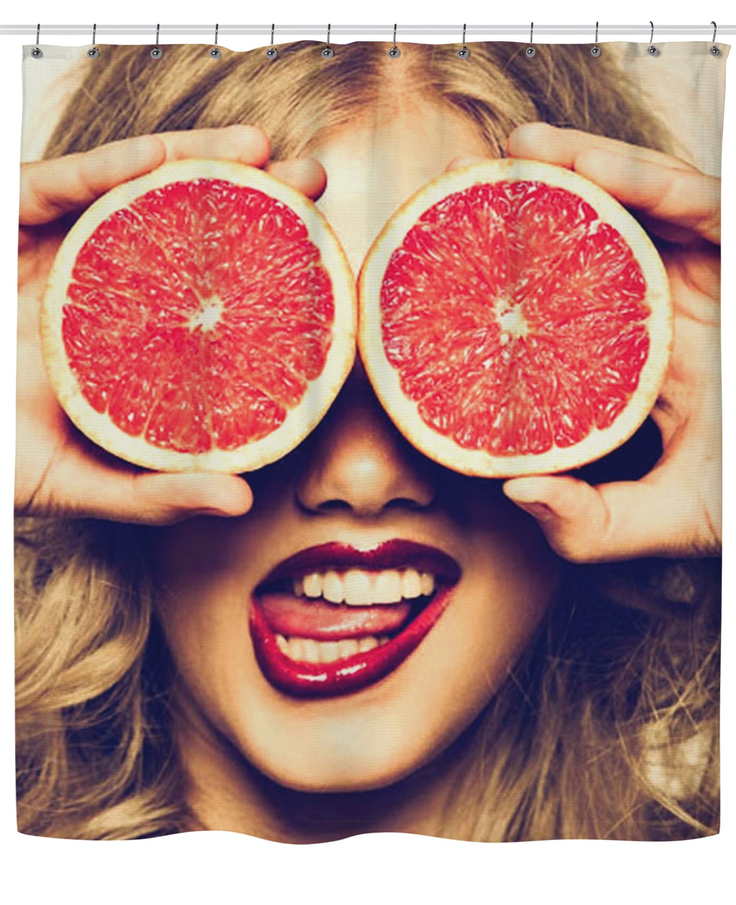 Fruity Flirt Shower Curtain