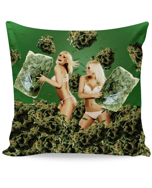 420 Pillow Fight Couch Pillow