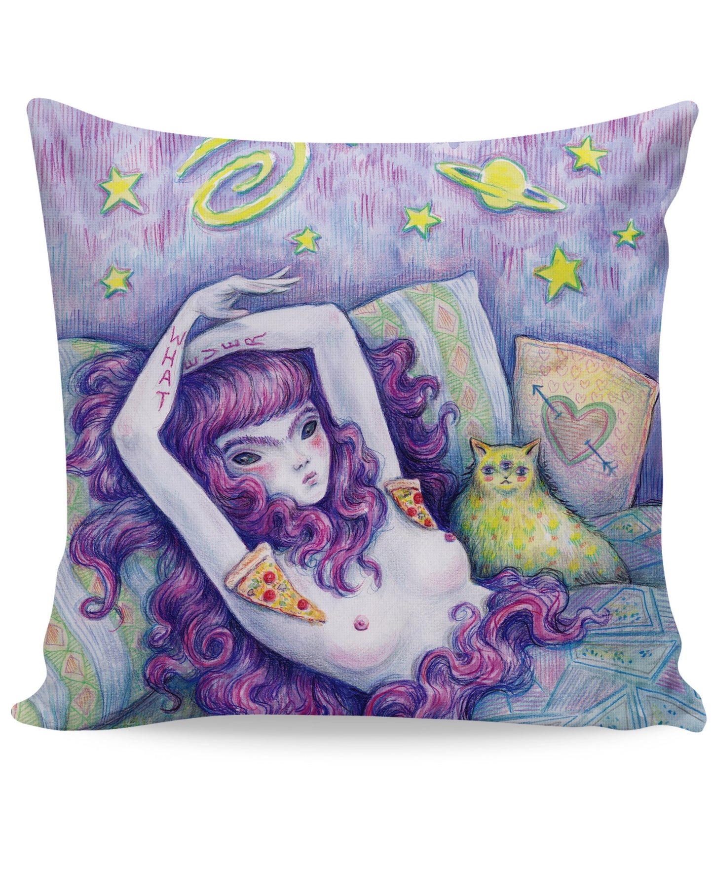 Pizza Pits Couch Pillow