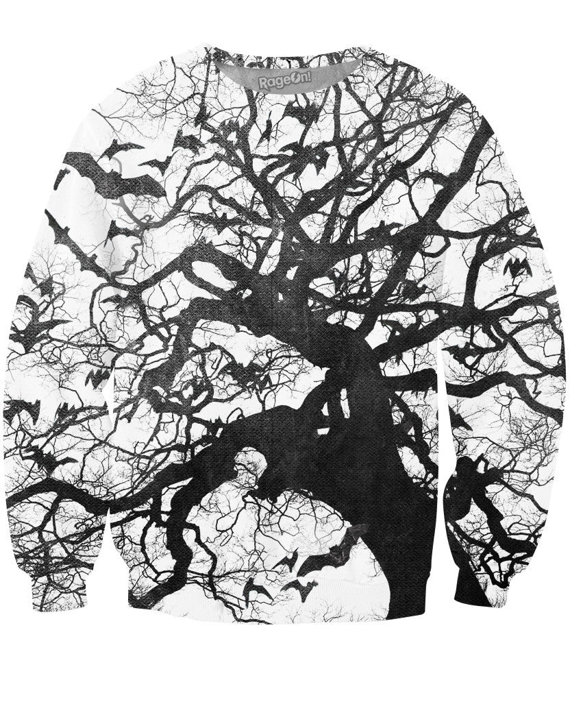 Bat Branches Crewneck Sweatshirt