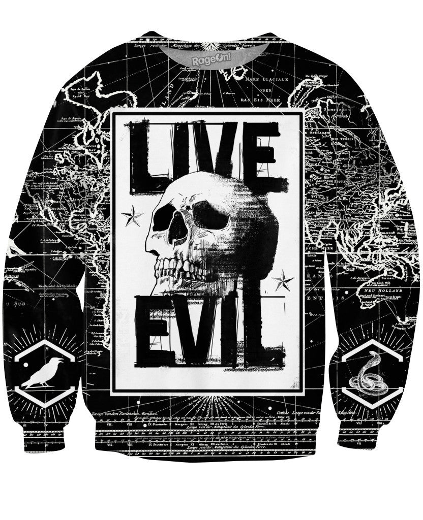 Live Evil Crewneck Sweatshirt