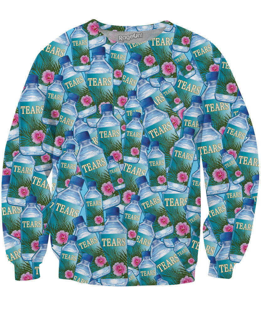 Fresh Spring Tears Crewneck Sweatshirt