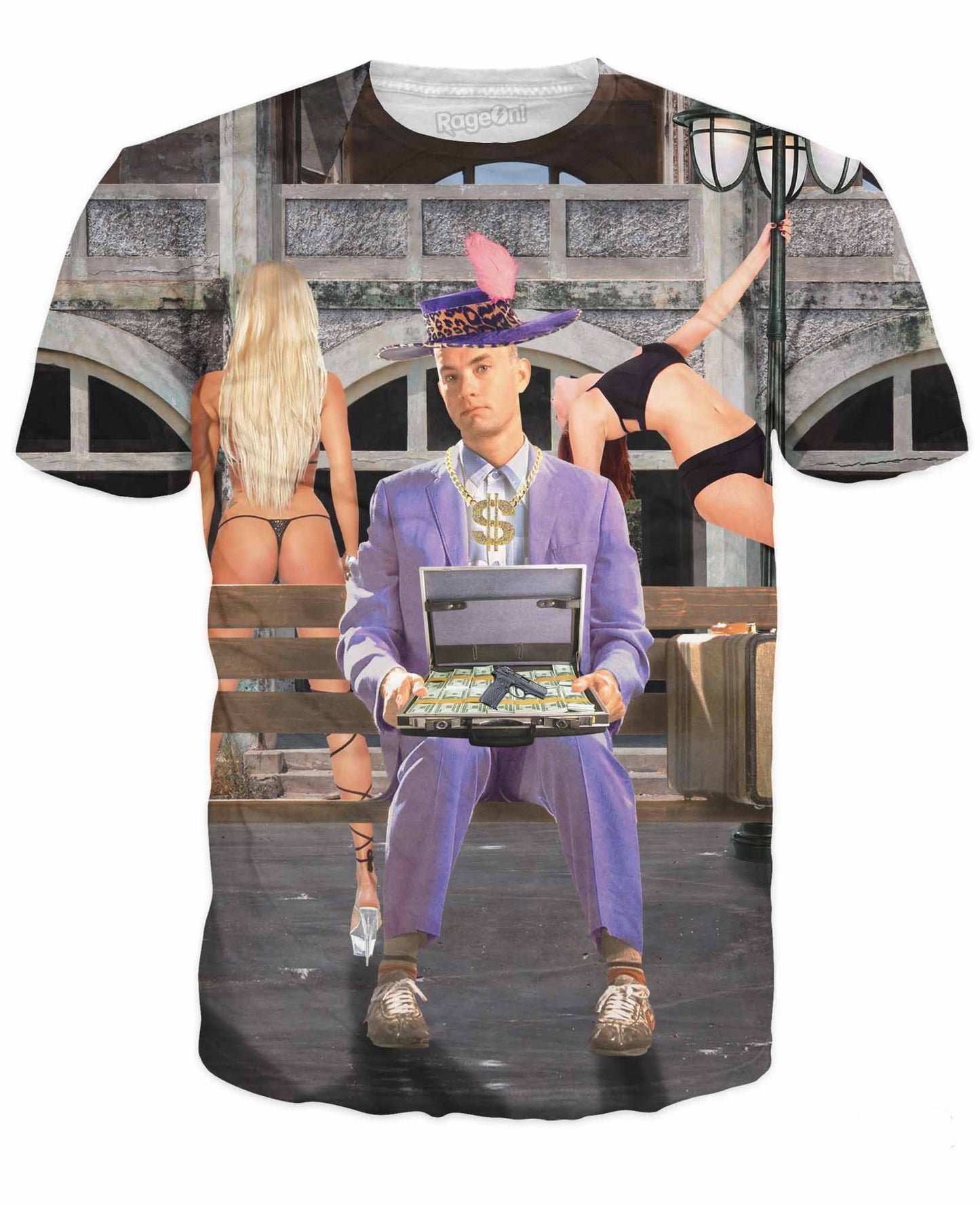 Mack Daddy Forrest TakeAllYoHoes Gump T-Shirt