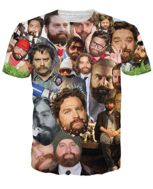 Zach Galifianakis Paparazzi T-Shirt