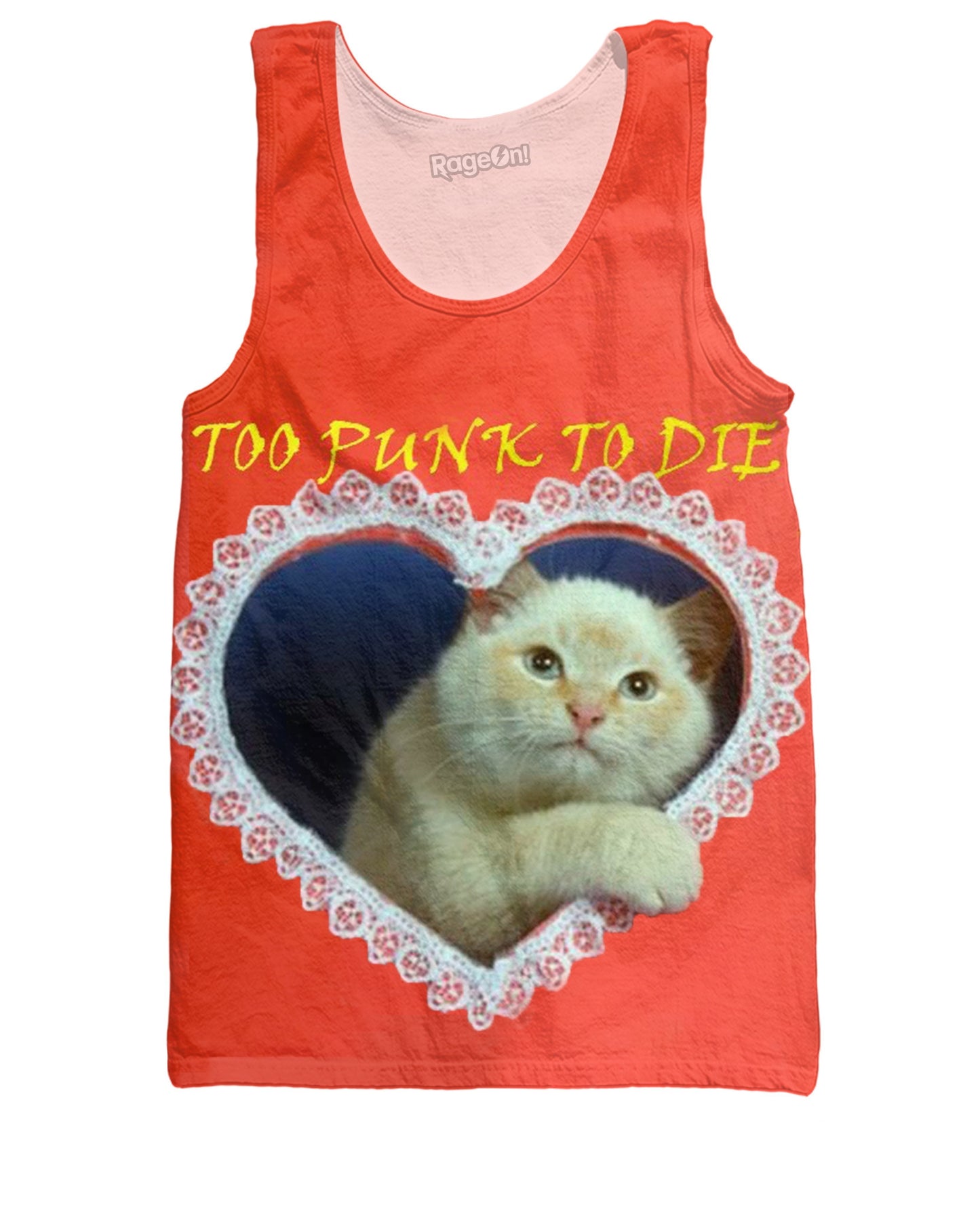 Too Punk to Die Tank Top