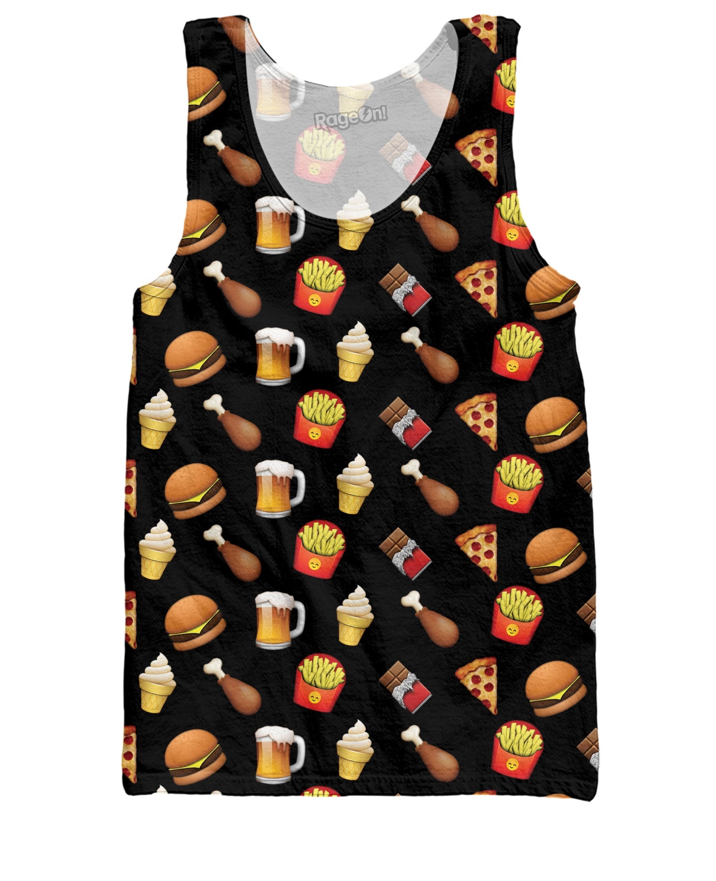 Junk Food Emojis Tank Top