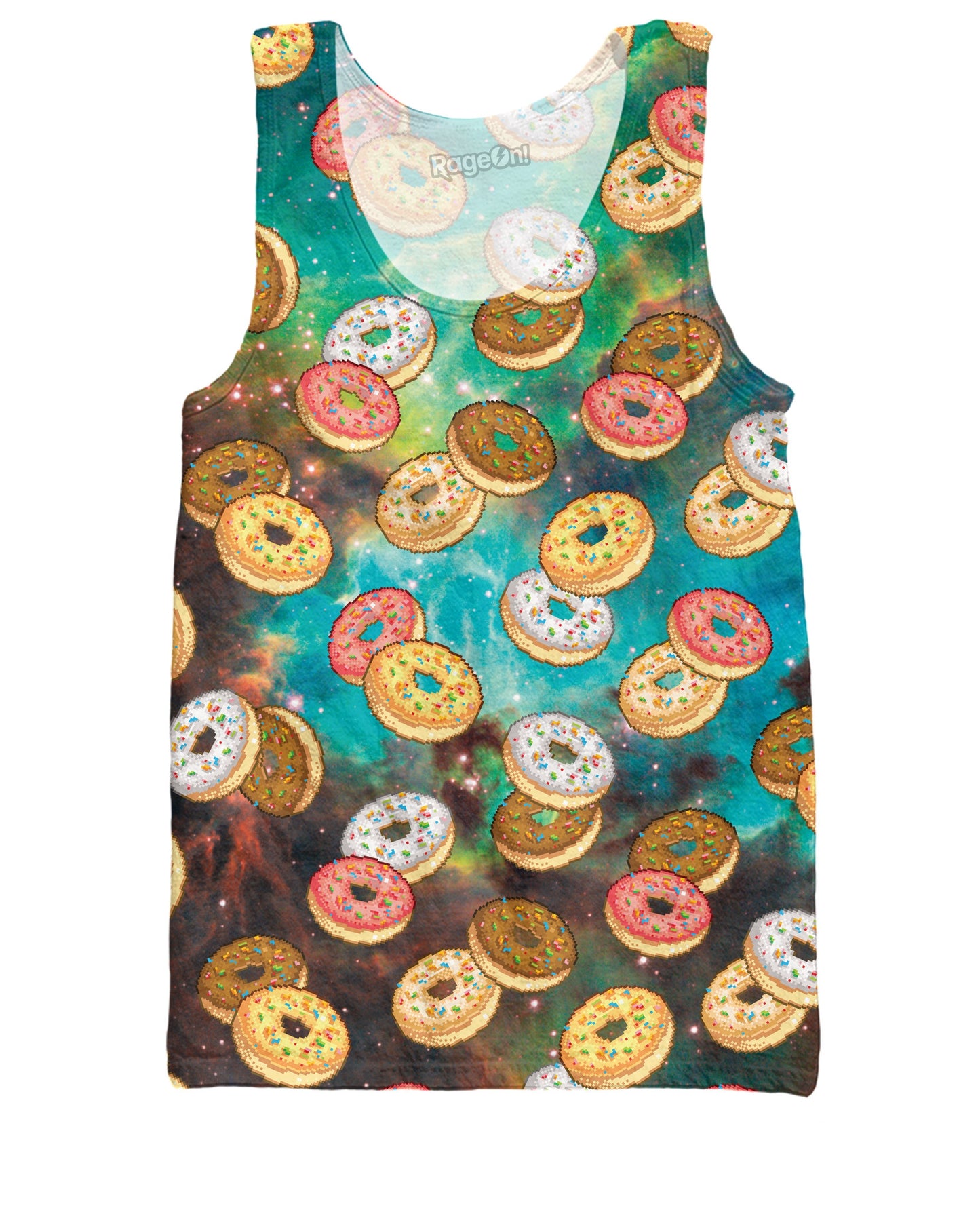 8-Bit Donuts Tank Top