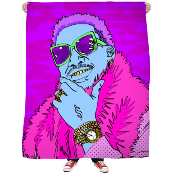 Snowman Fleece Blanket