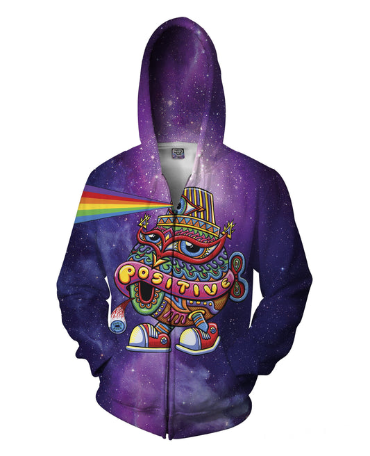 Activated Turtle Cap Zip-Up Hoodie