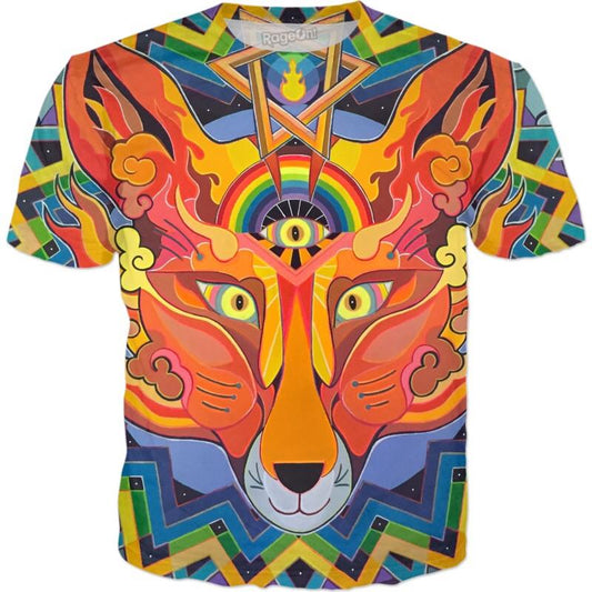 Crazy like A 3 Eyed fox T-Shirt
