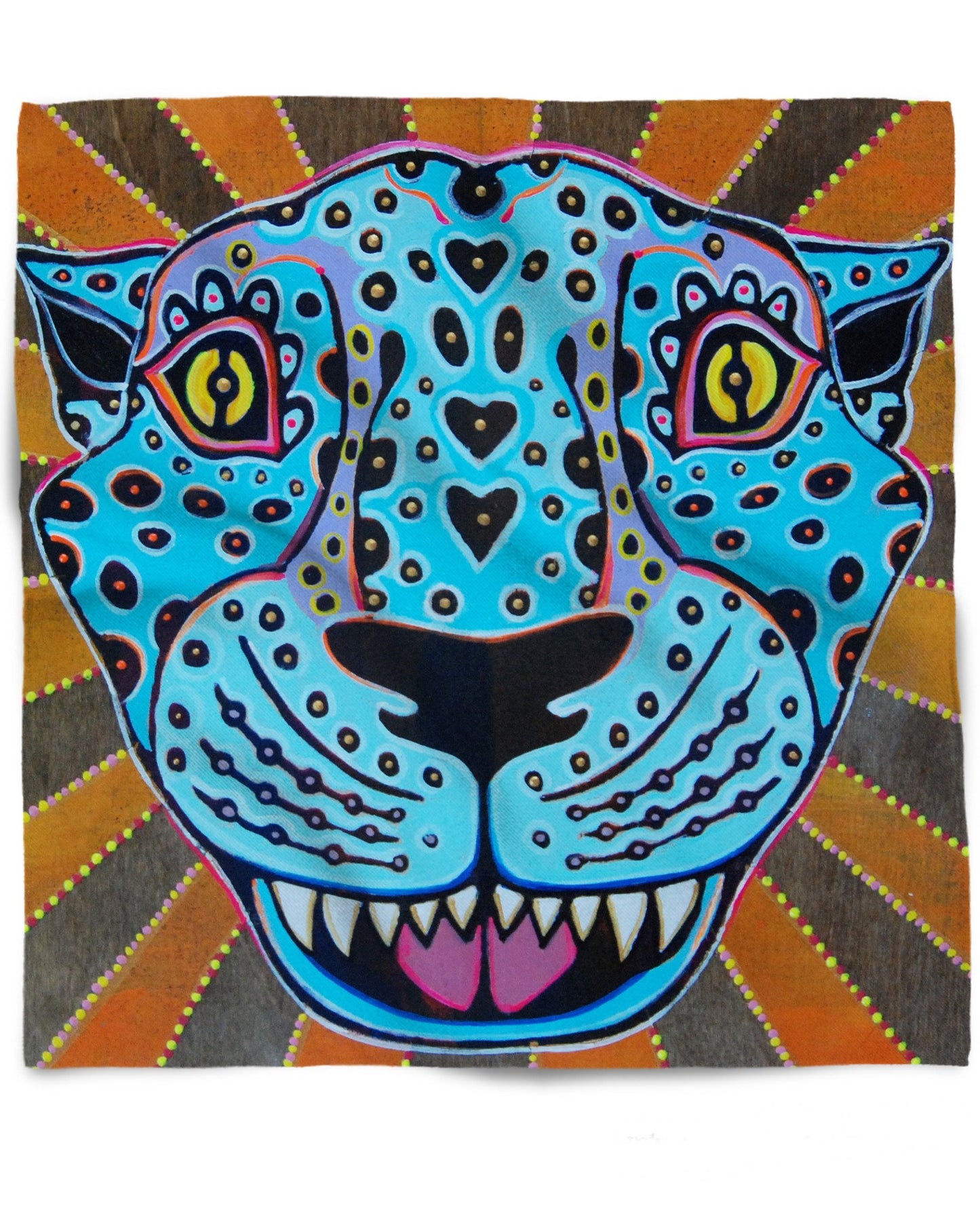 Blue Jaguar Bandana