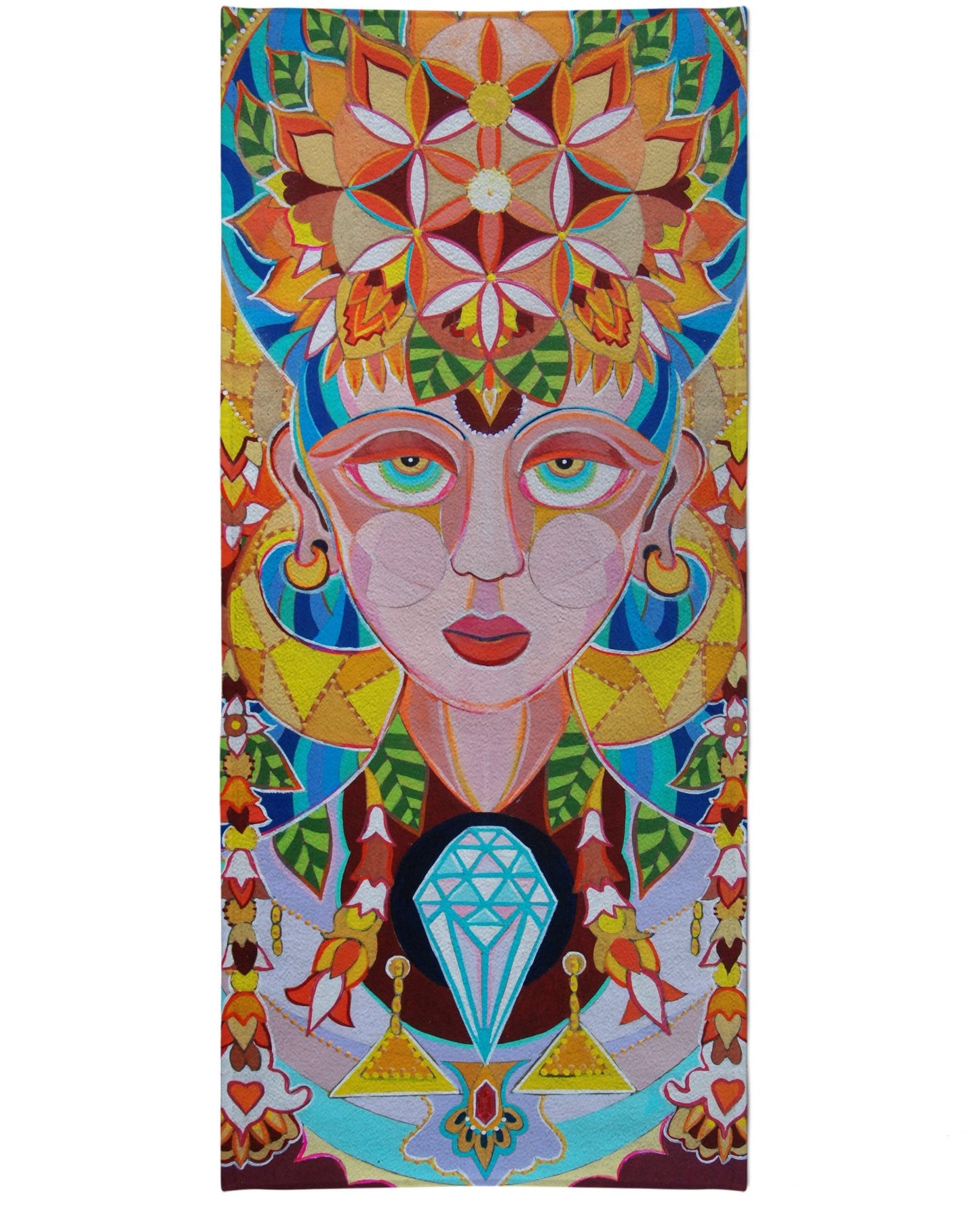 Gaia Beach Towel