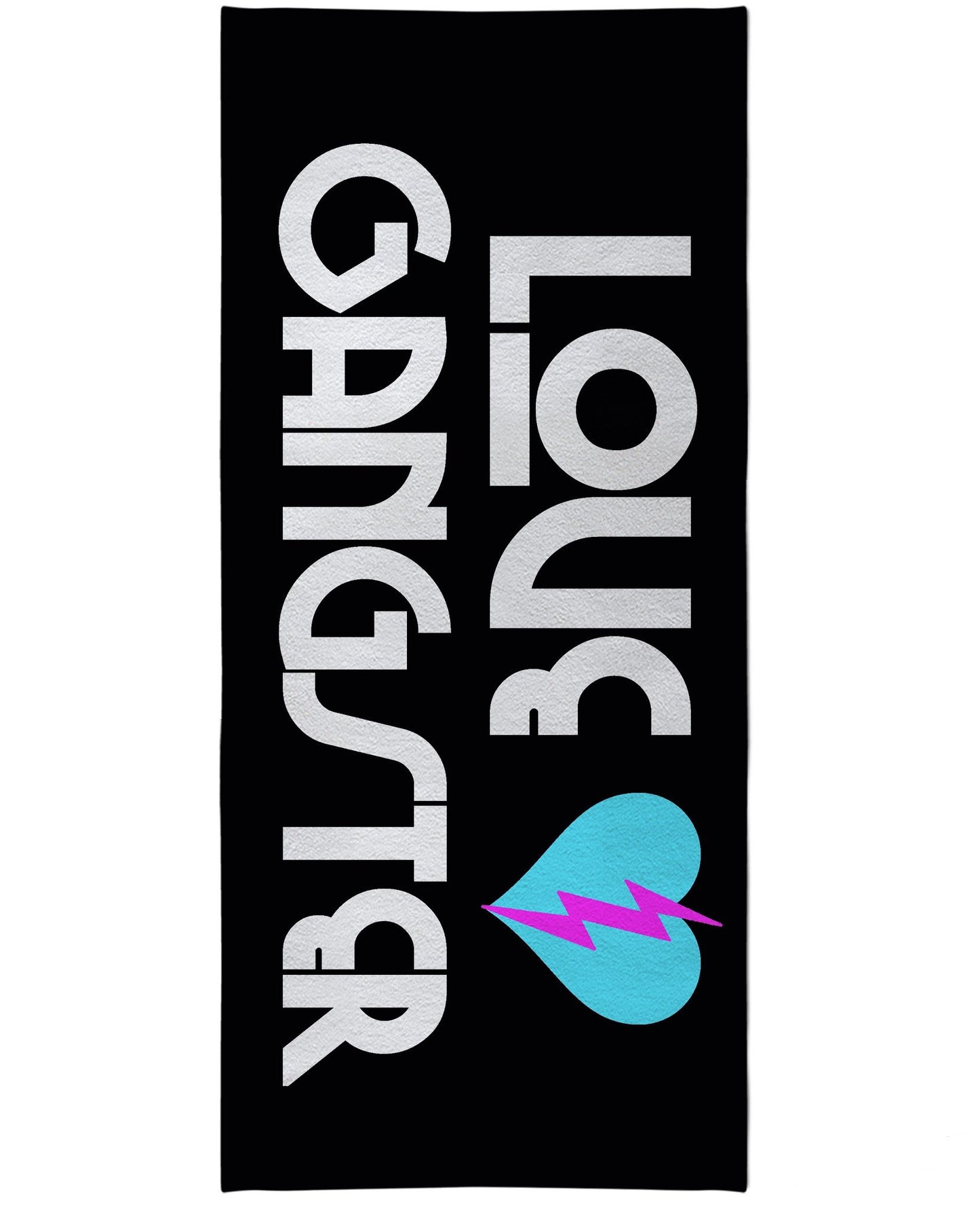 Love Gangster Beach Towel