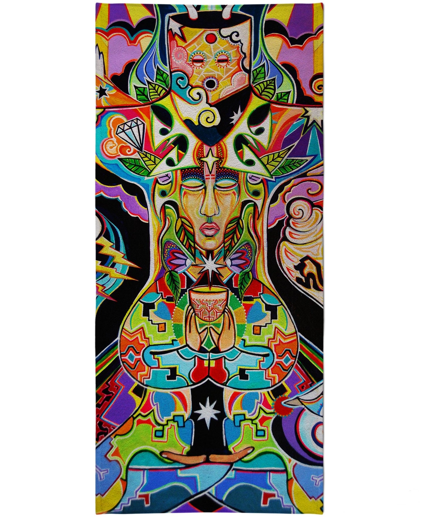 Waterfall House Beach Towel