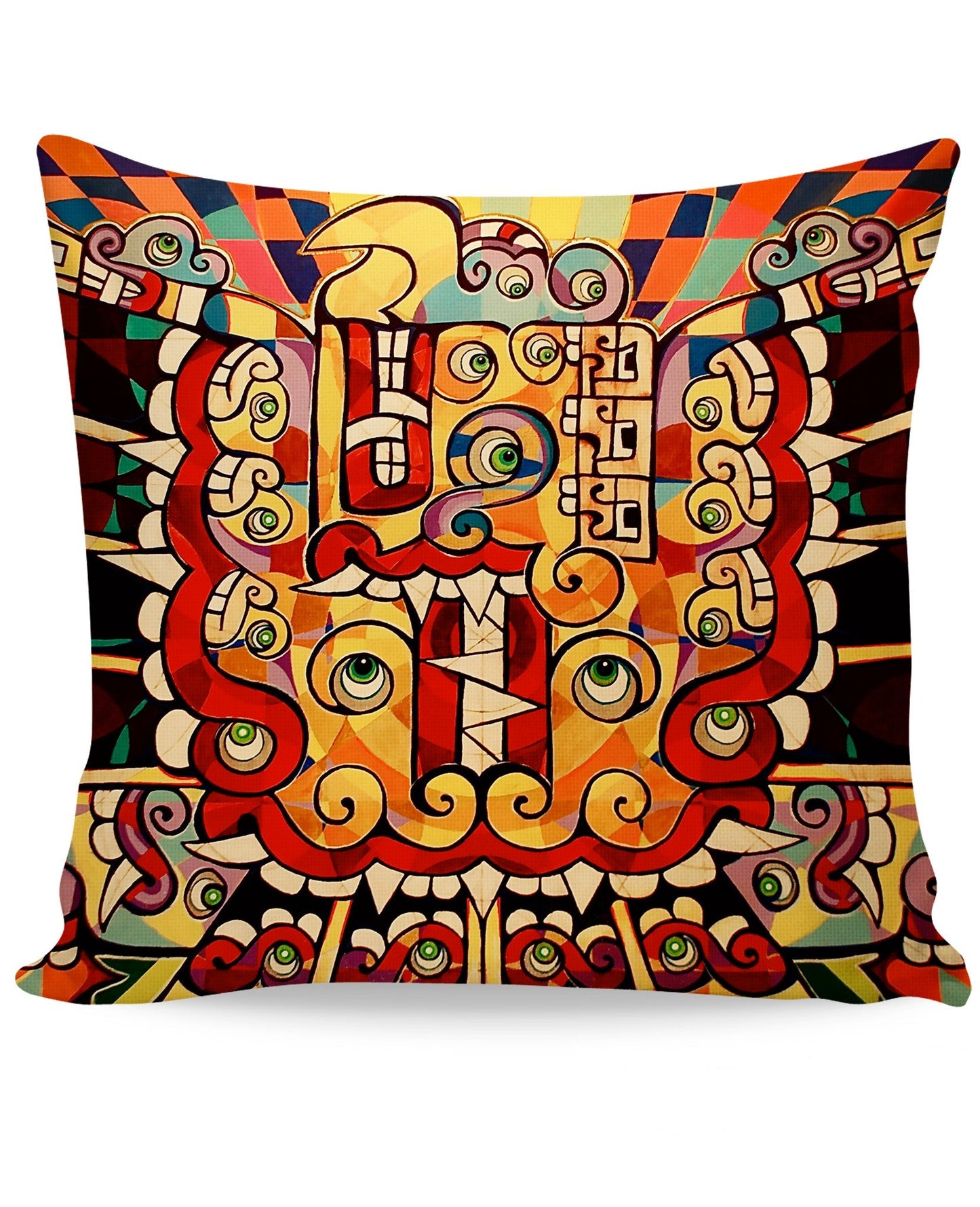 Chavin Eagle Couch Pillow
