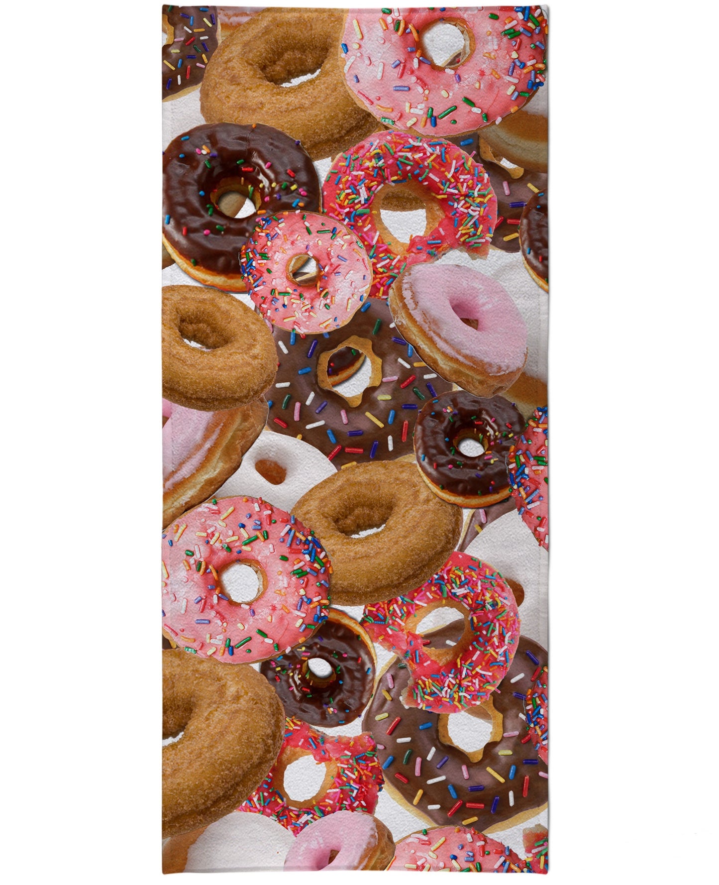 Donuts Beach Towel