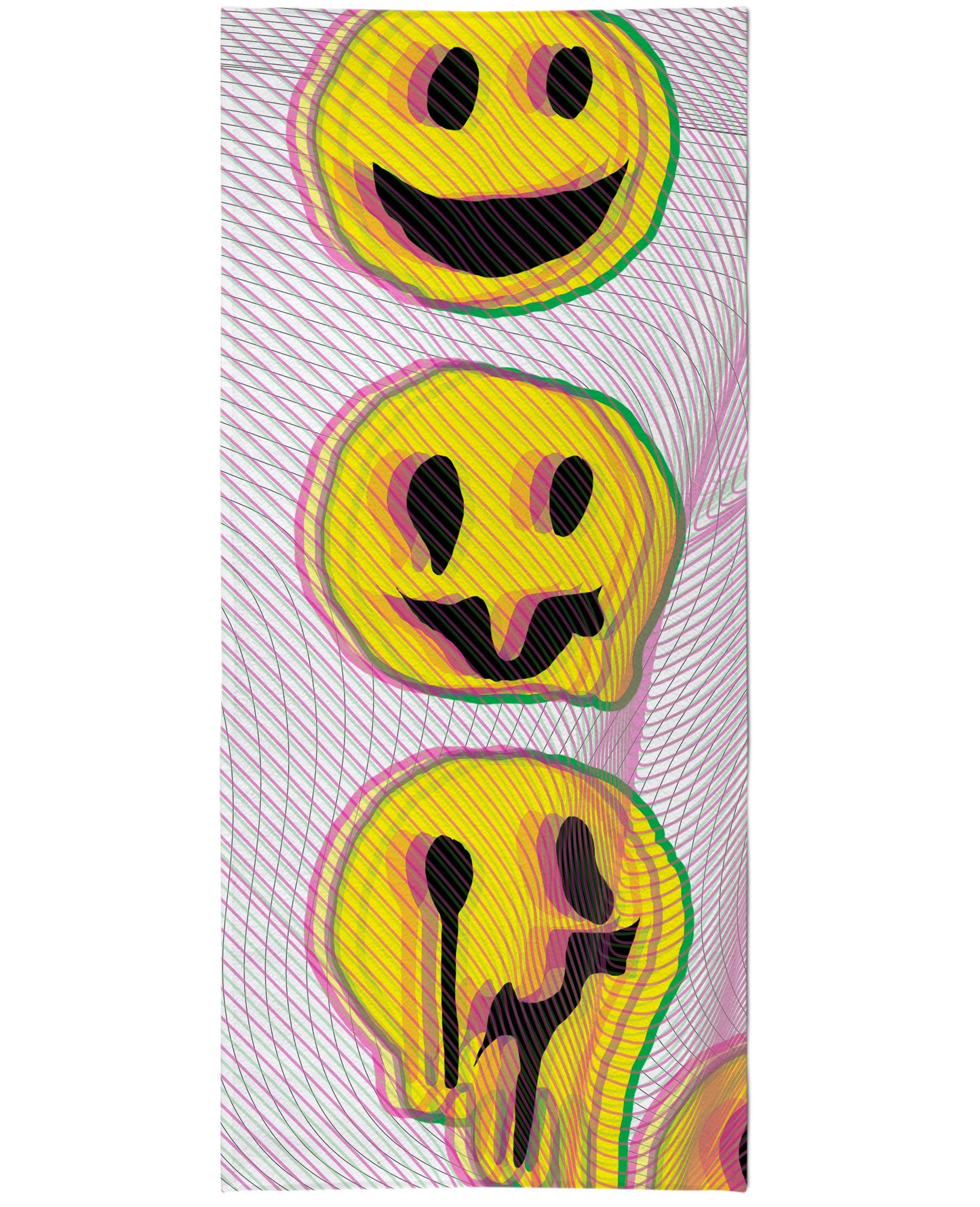 Wax Smile Beach Towel