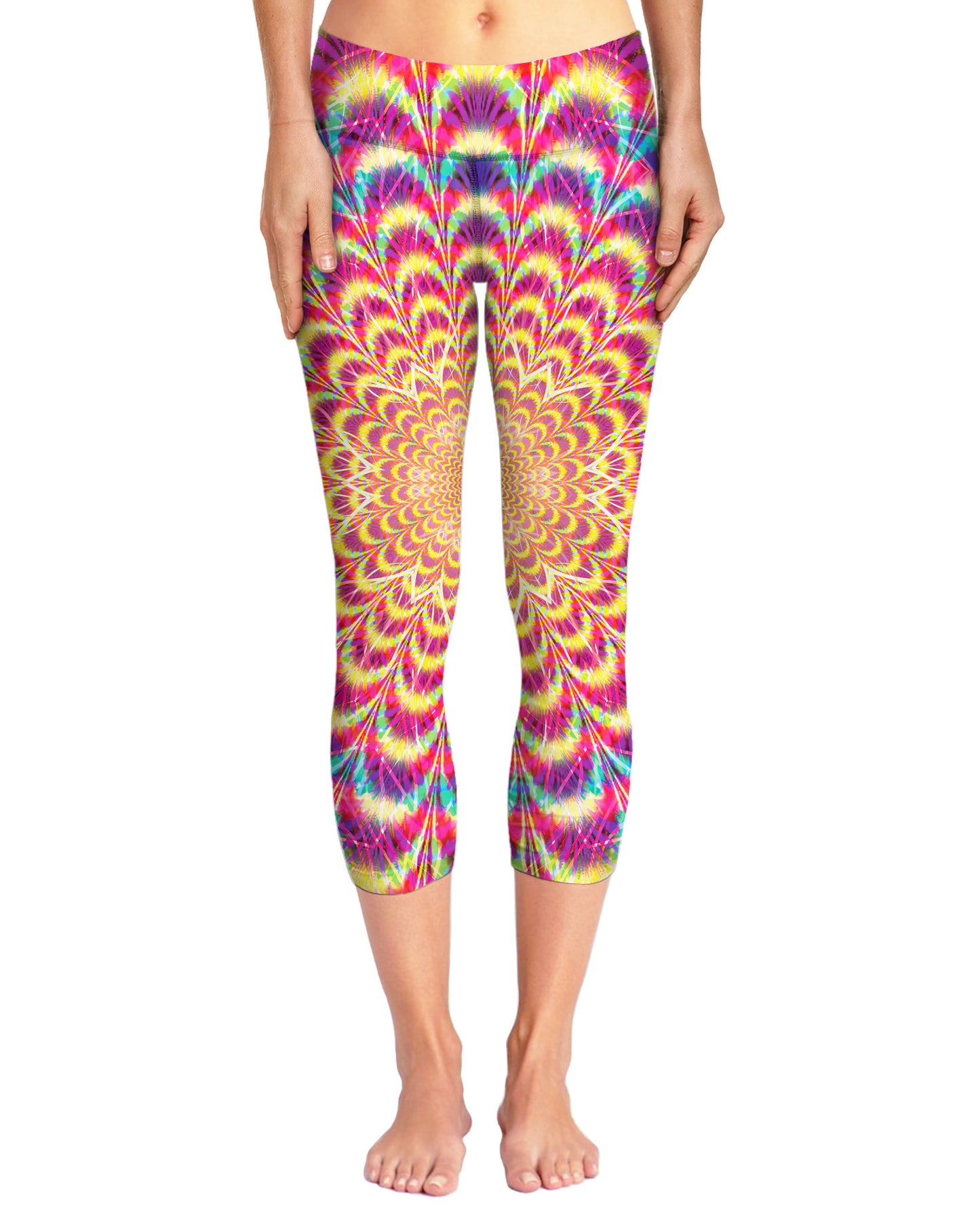 Carousel Capri Yoga Pants