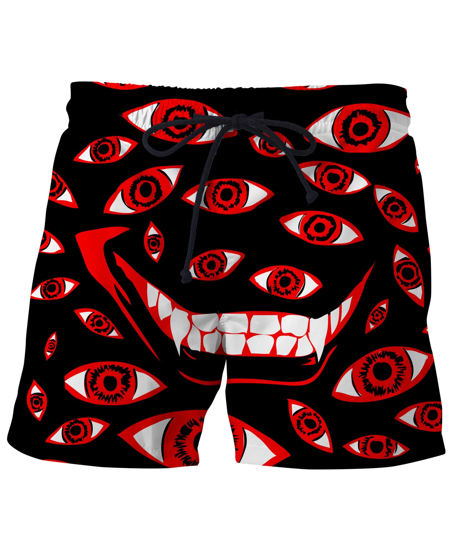 Control Art Restriction 666 Swim Trunks