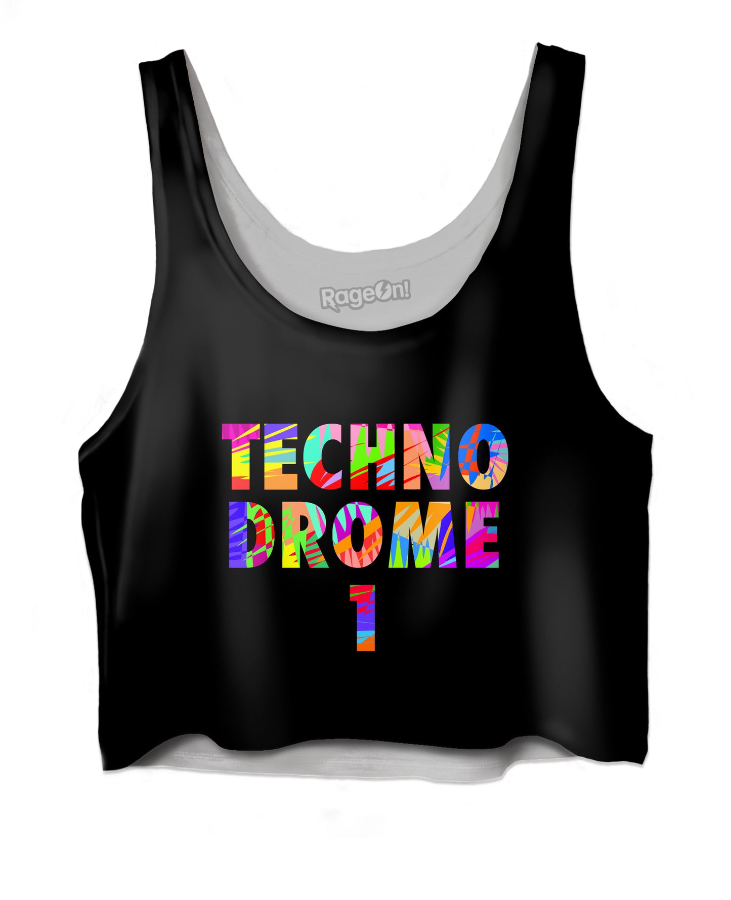 Technodrome1 Crop Top
