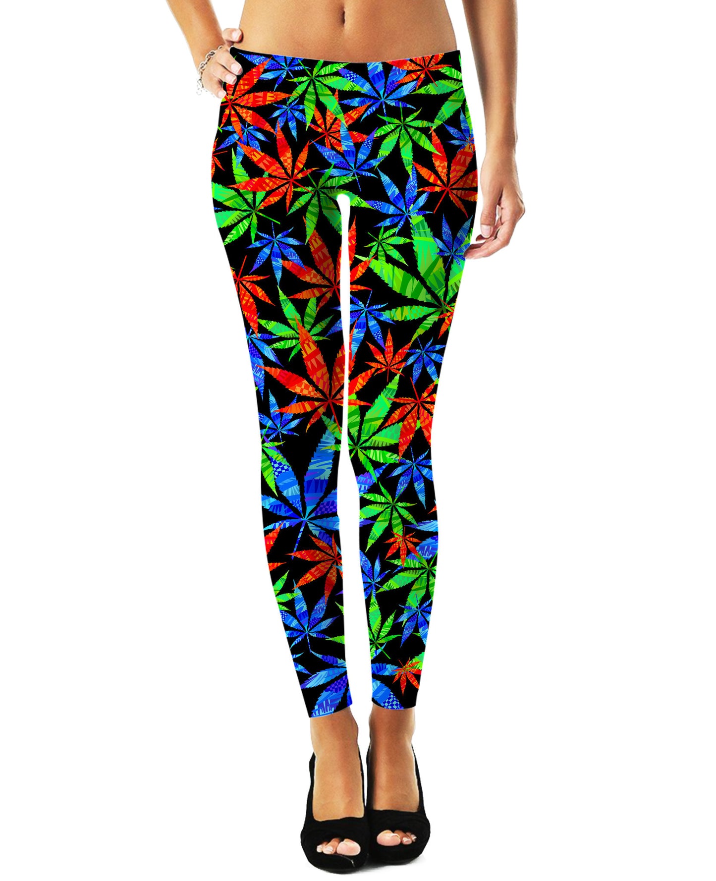 Weeds 3D Leggings