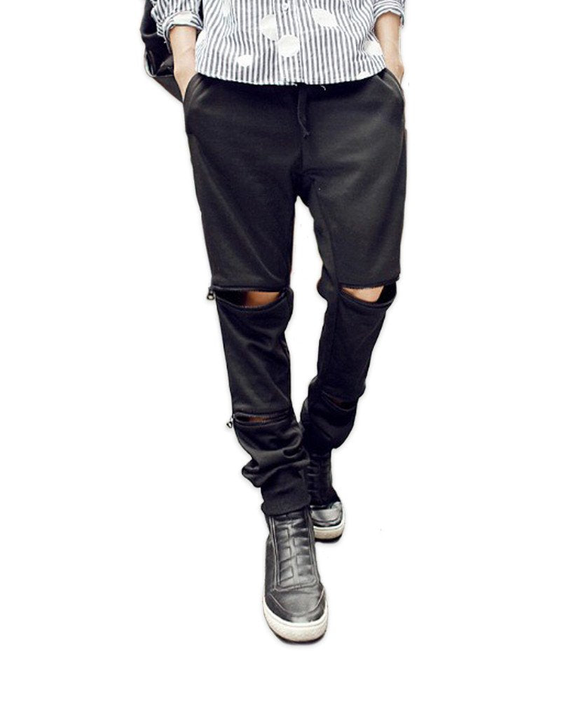 Zipper Sweatpants