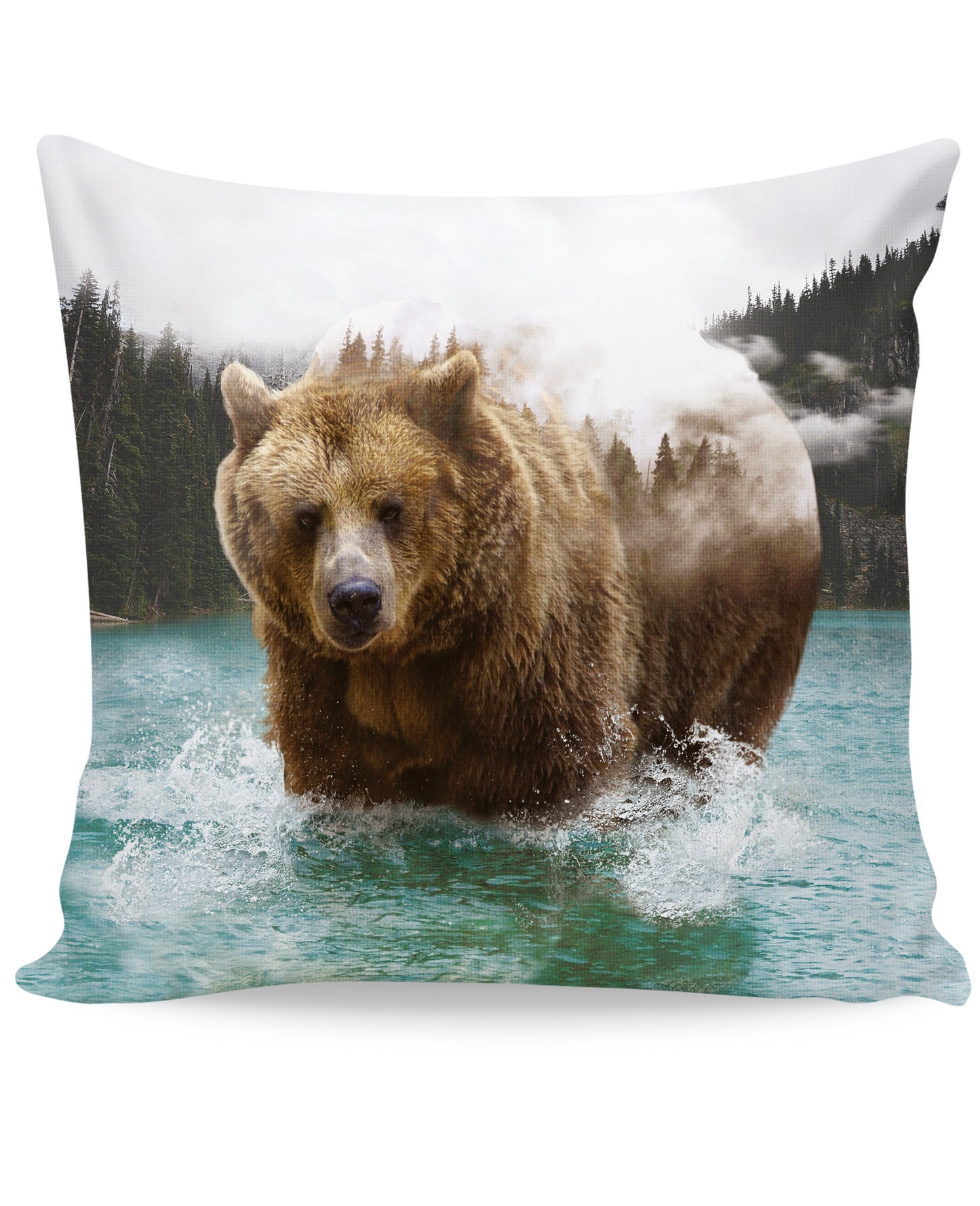 Bear Mountain Couch Pillow