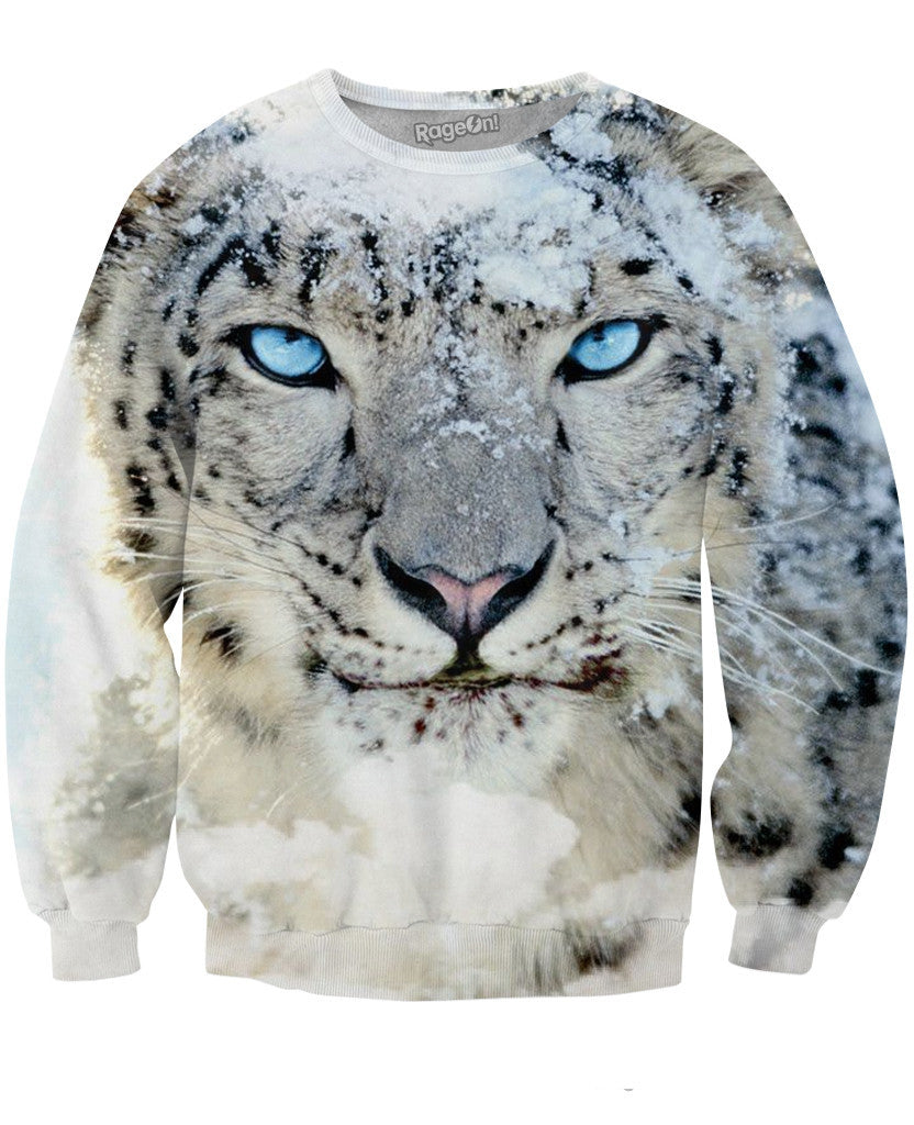 Snow Leopard Sweatshirt