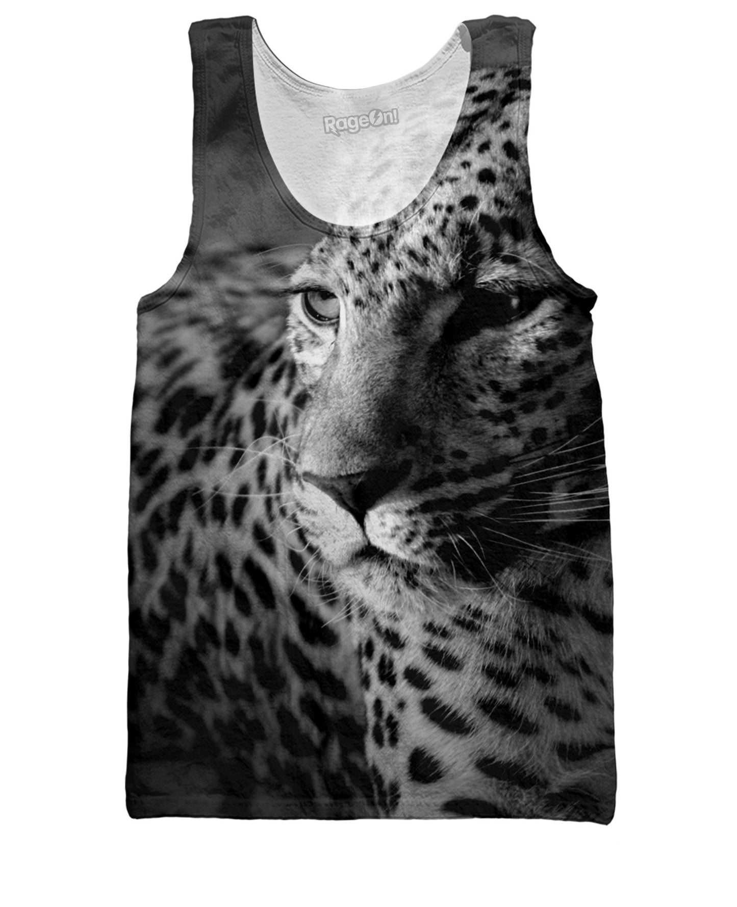White Jaguar Tank Top